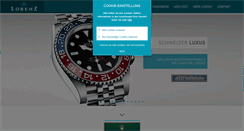 Desktop Screenshot of juwelier-lorenz.de
